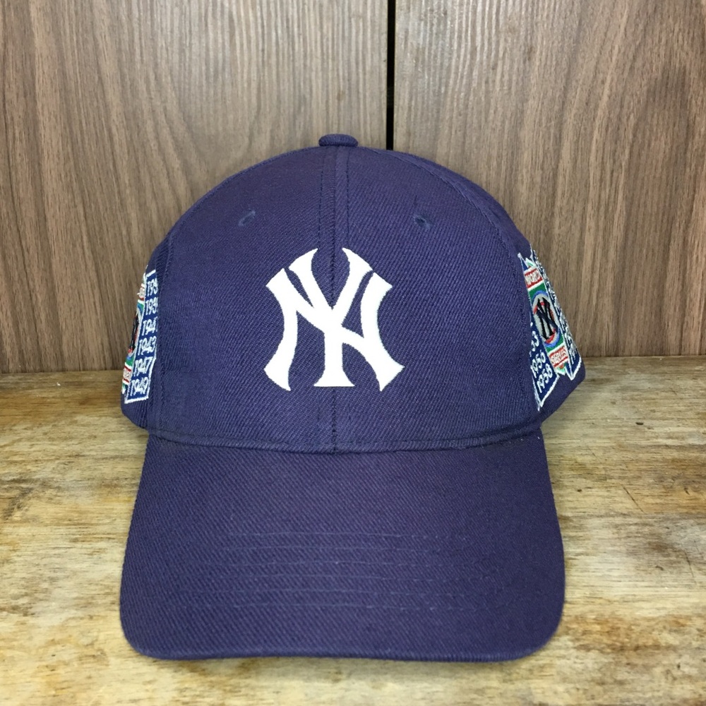 Vintage 1996 NY Yankees World Series Baseball Snapback Cap One Size
